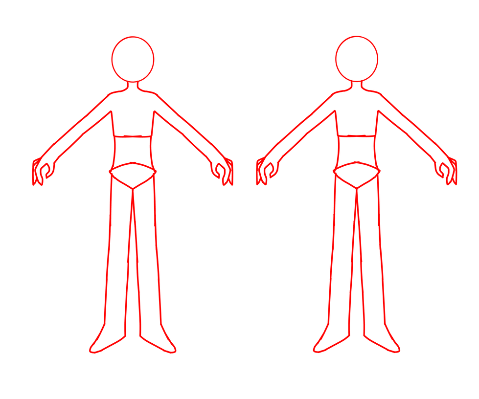 Legless Character Base Character Sheet Base by Rainbowcreepypasta on DeviantArt
