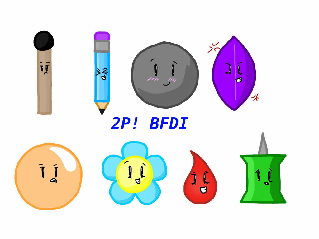 Two Design Bfdi 2P BFDI pt 1 by Ask-2P-BFDI on DeviantArt