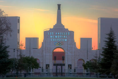 Coliseum at Sunset