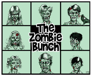 The Zombie Bunch by Jeff-Drylewicz