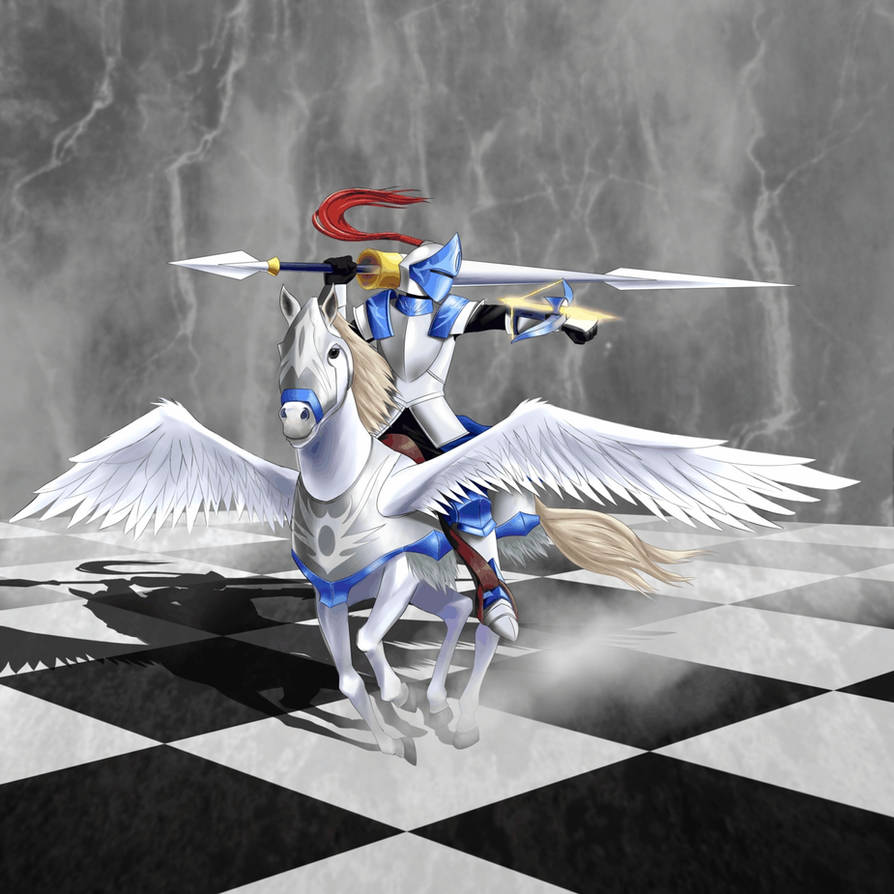 Deviantart Chess Knight Chess: True White Knight by TakemaKei on DeviantArt