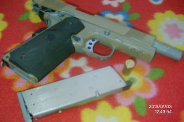 WE 1911 MEU Tan photo 2