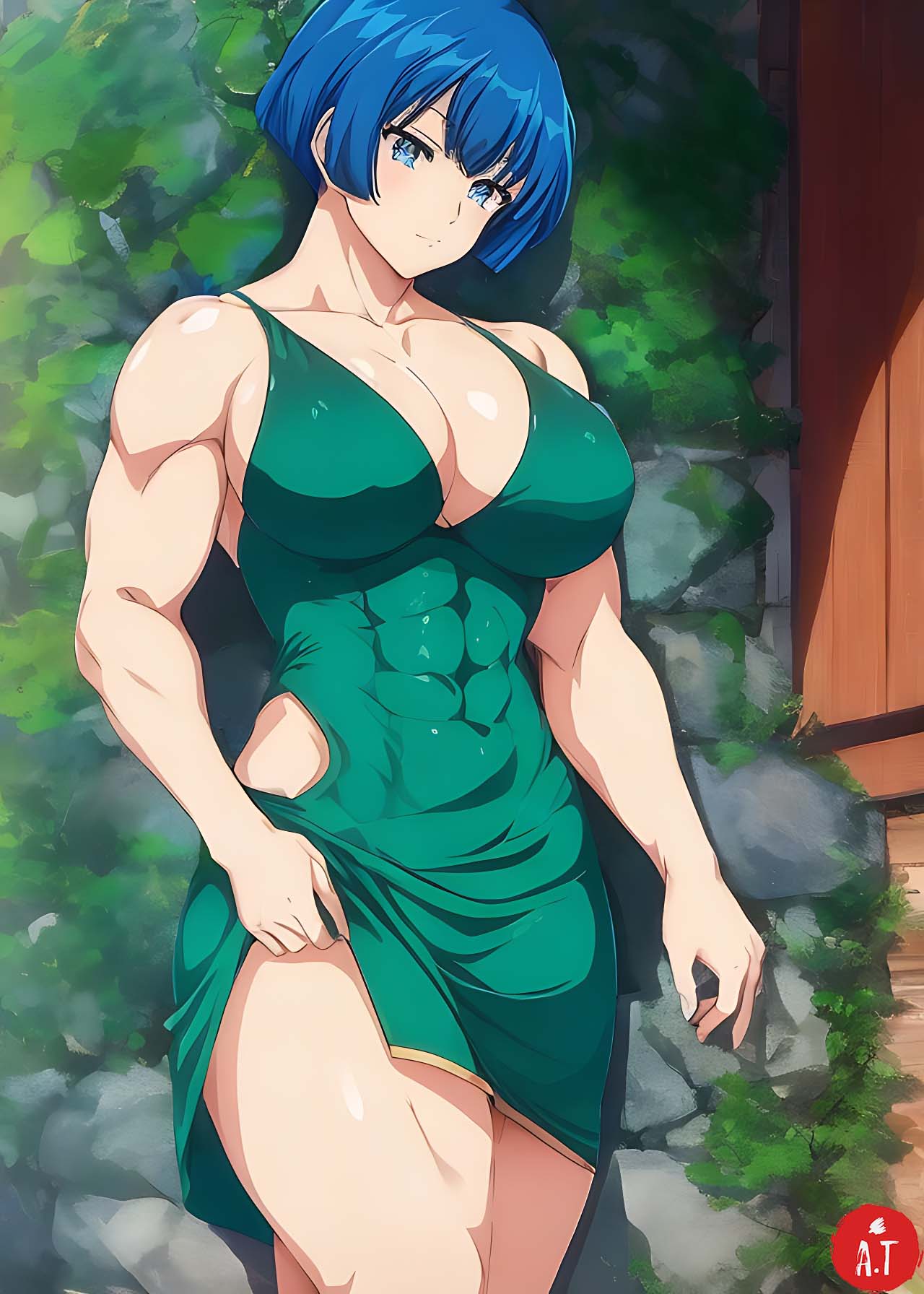 Gawain from anime The Seven Deadly Sins by ArtByAT on DeviantArt