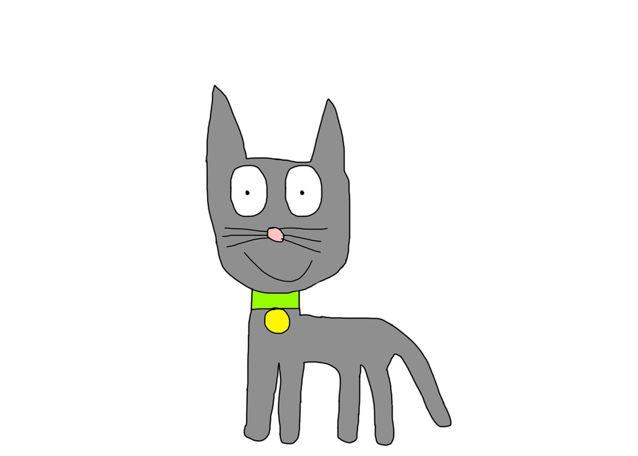 Grey Cat By Milk100 On DeviantArt