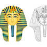 King tut mask