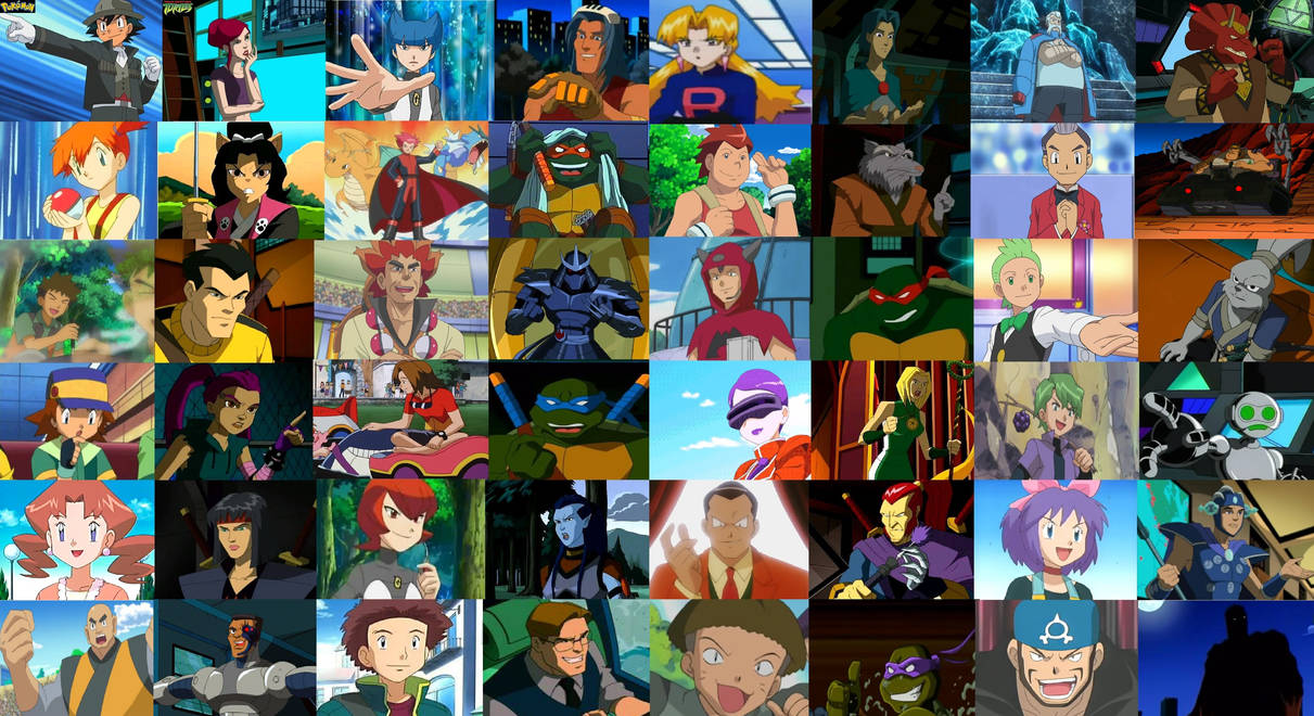 Pokemon Anime And Tmnt 03 Character Voice Actors By Superwaluigi101 On Deviantart Pokemon Anime And Tmnt 03 Character Voice Actors By Superwaluigi101 On Deviantart