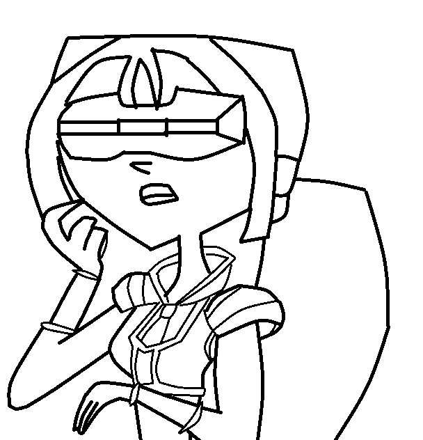 Ridgette Line Vector Bridgette as Mable line art by superwaluigi101 on DeviantArt