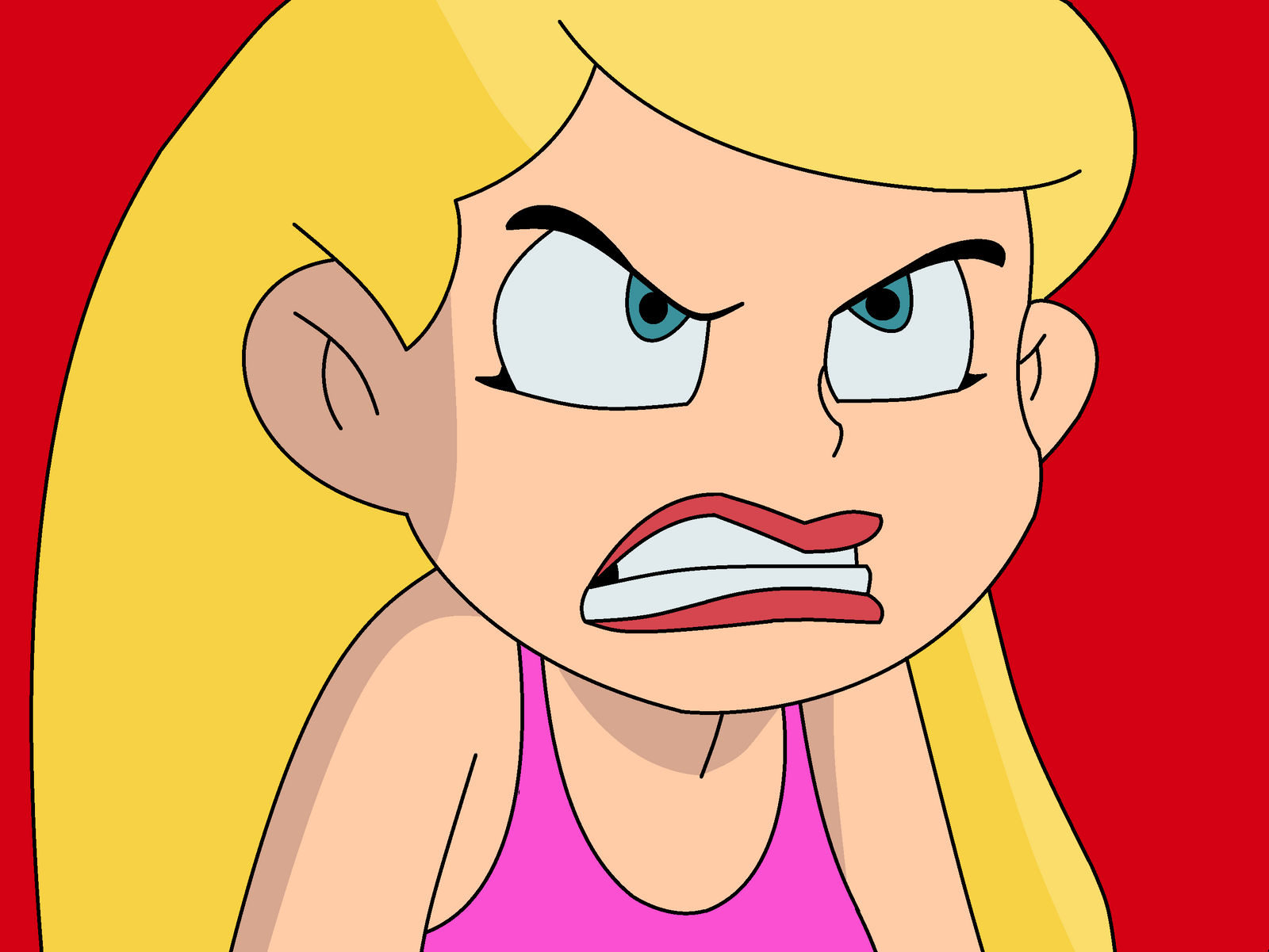 Angry Sabrina by superwaluigi101 on DeviantArt