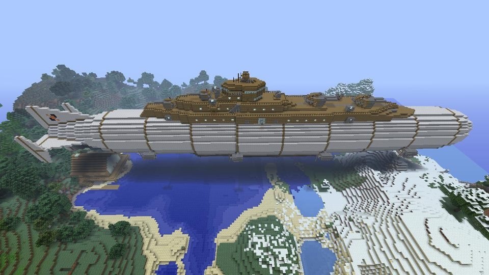 Minecraft Airship By Pilotdelta On Deviantart Minecraft Airship By Pilotdelta On Deviantart