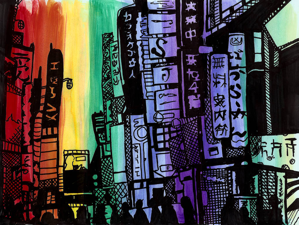 Tokyo Theme Color Colors of Tokyo by Tambergal on DeviantArt