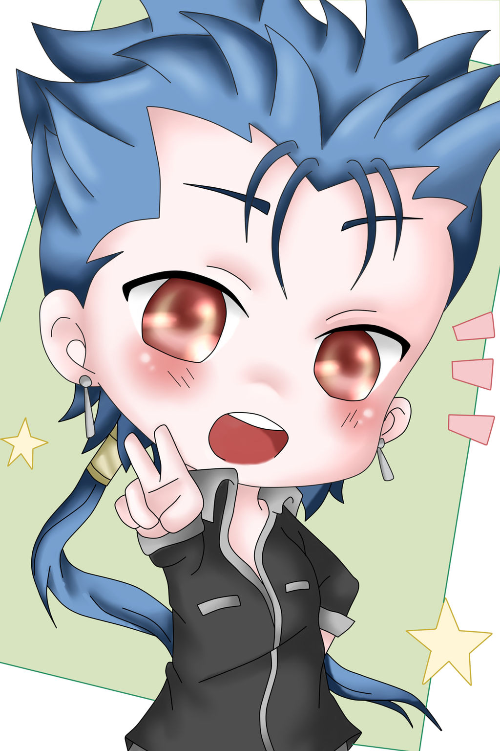 Lancer Chibi by AnaVeroKagamineSojo on DeviantArt