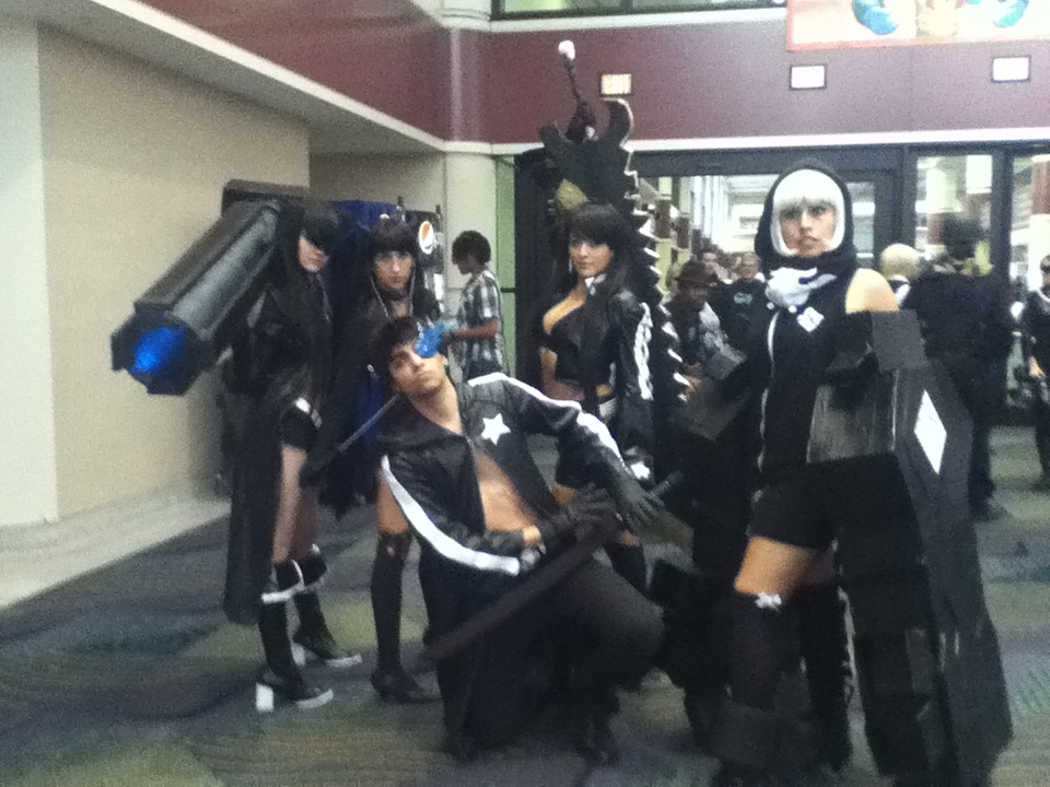 Black Rock Shooter cosplayers