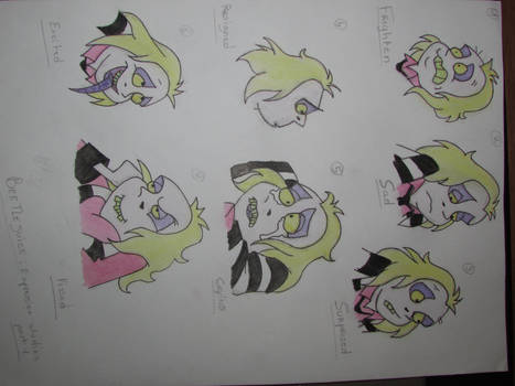 Beetlejuice expressions