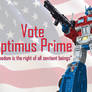 Vote Optimus Prime