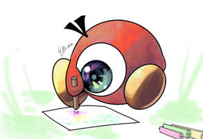 Kirby Fanart Waddle Doo-Euphoria