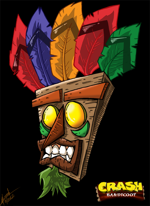 Crash Bandicoot- Aku Aku