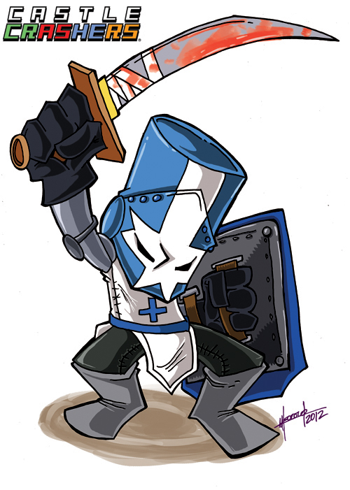 Blue Knight, Castle Crashers Wiki