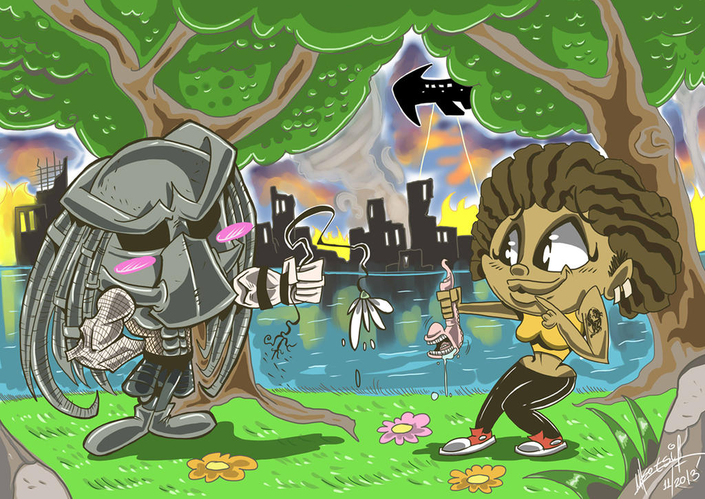 Predator Love by SuperManosBros on DeviantArt