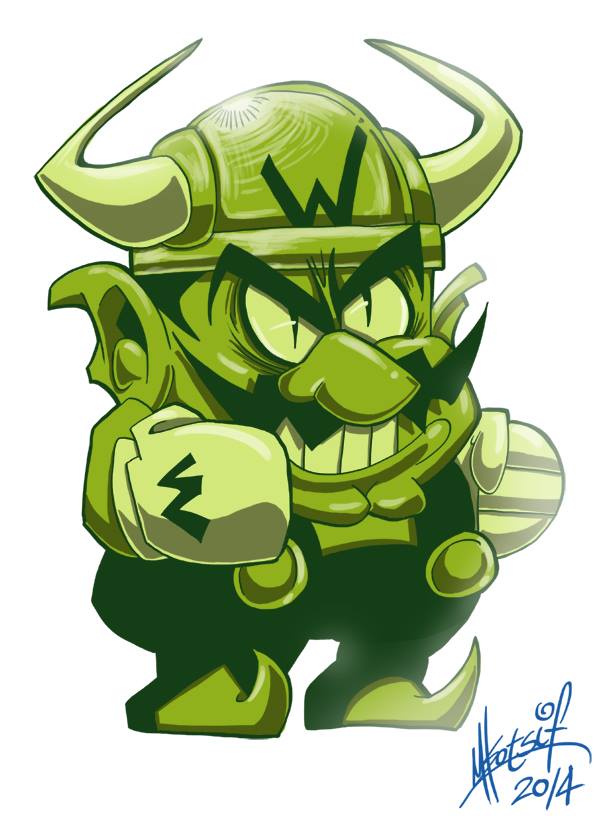 Bull Wario by SuperManosBros