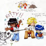 Ronin Warriors Chibis