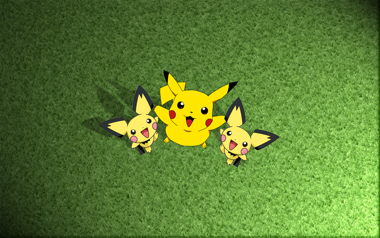 Pikachu and the Pichu Bros