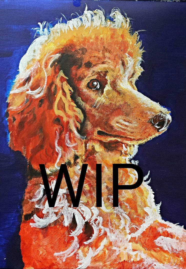 Riley the Standard Pup - WIP by KassBau on DeviantArt