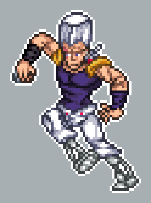 JJBA Poses - Polnareff 