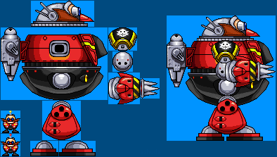 Custom / Edited - Sonic the Hedgehog Customs - Death Egg Robot (Sonic Mania-Style)  - The Spriters Resource