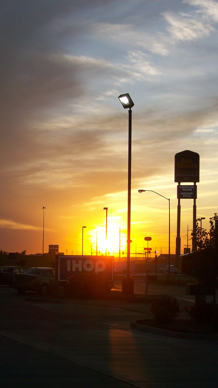 Sunset in Kansas