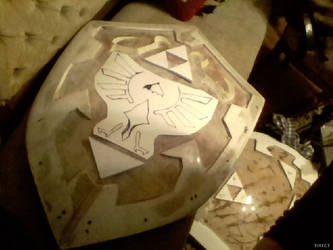 WIP Hylian Shield, Ocarina of Time Cosplay Replica