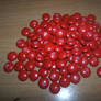 Red M+M's