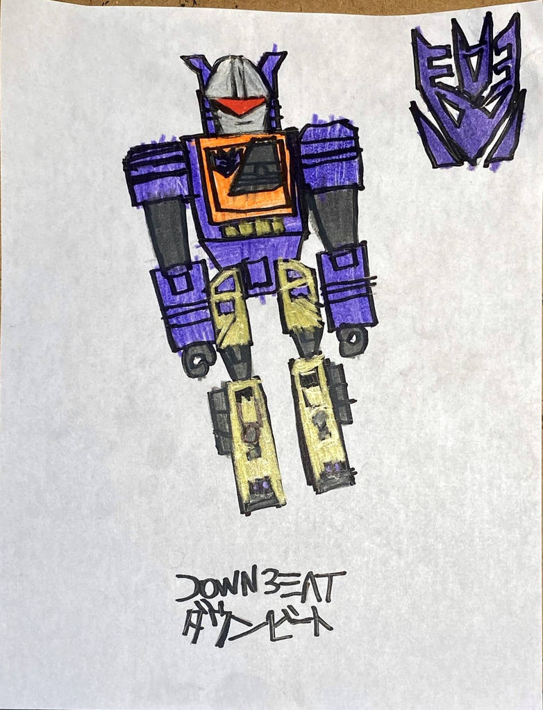 Transformers OC: Downbeat by Bismuth84 on DeviantArt