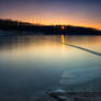Frozen Seneca Lake