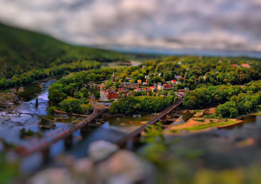 Harpers Ferry Tilt Shift 1 v2 by CharlesWb