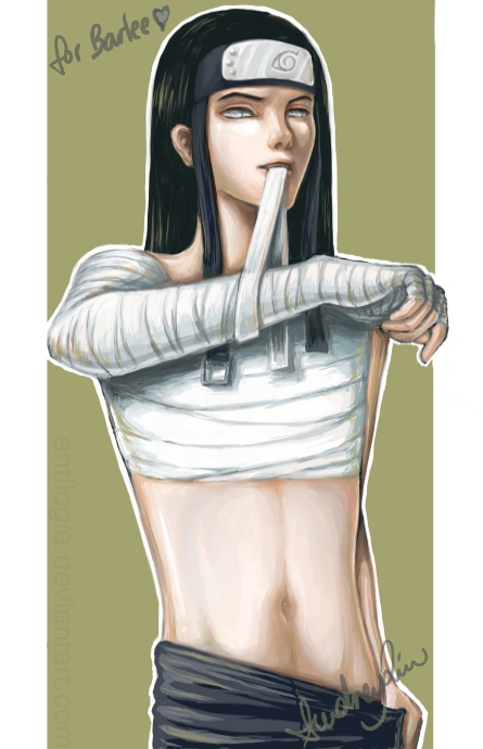 Naruto - Neji - for Barlee