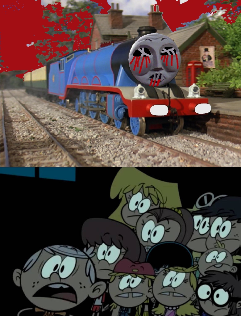 Scared Gordon Loud Siblings Scared Sodor Fallout Gordon by TFSniperBoy22 on DeviantArt