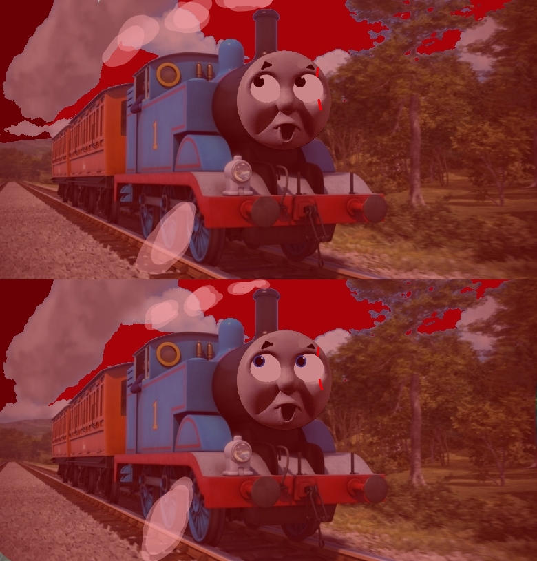 Sodor Fallout AU: Thomas Runs From The Blast by TFSniperBoy22 on DeviantArt