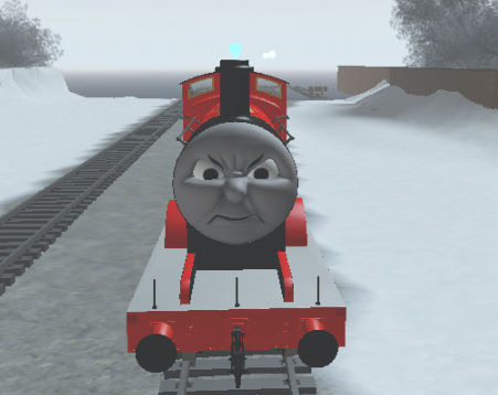 James was grumbling to himself by TFSniperBoy22 on DeviantArt