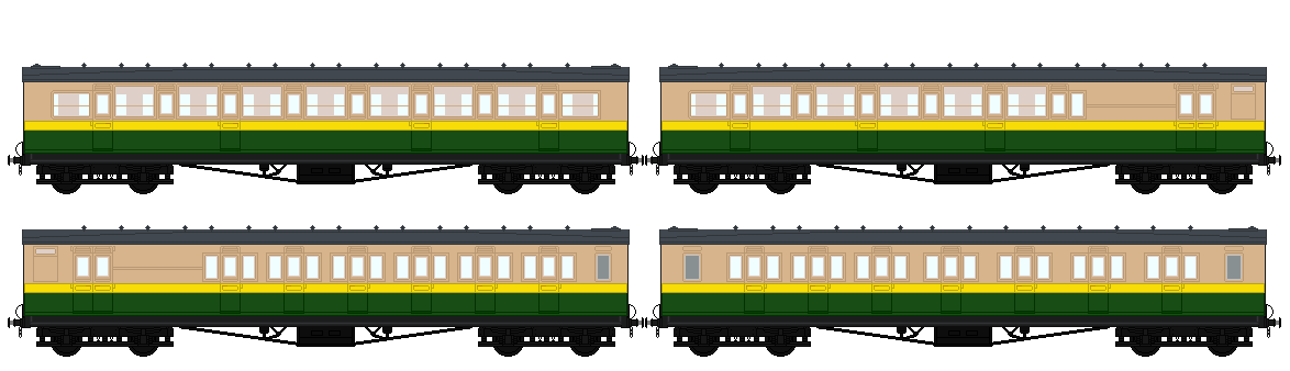 NWR AU: Express Coaches (Green) by TFSniperBoy22 on DeviantArt