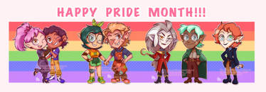 HAPPY PRIDE MONTH EVERYONE :DD