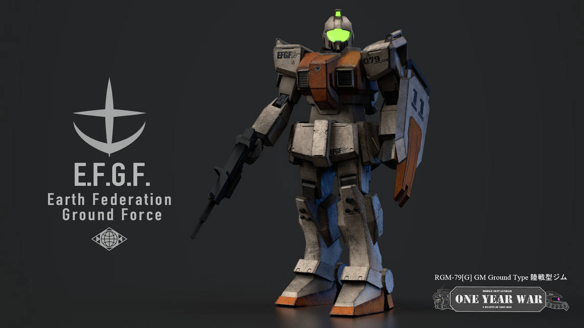 RGM-79G Ground Type GM by Dearhoro on DeviantArt