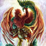 Garuda battle Naga serpent