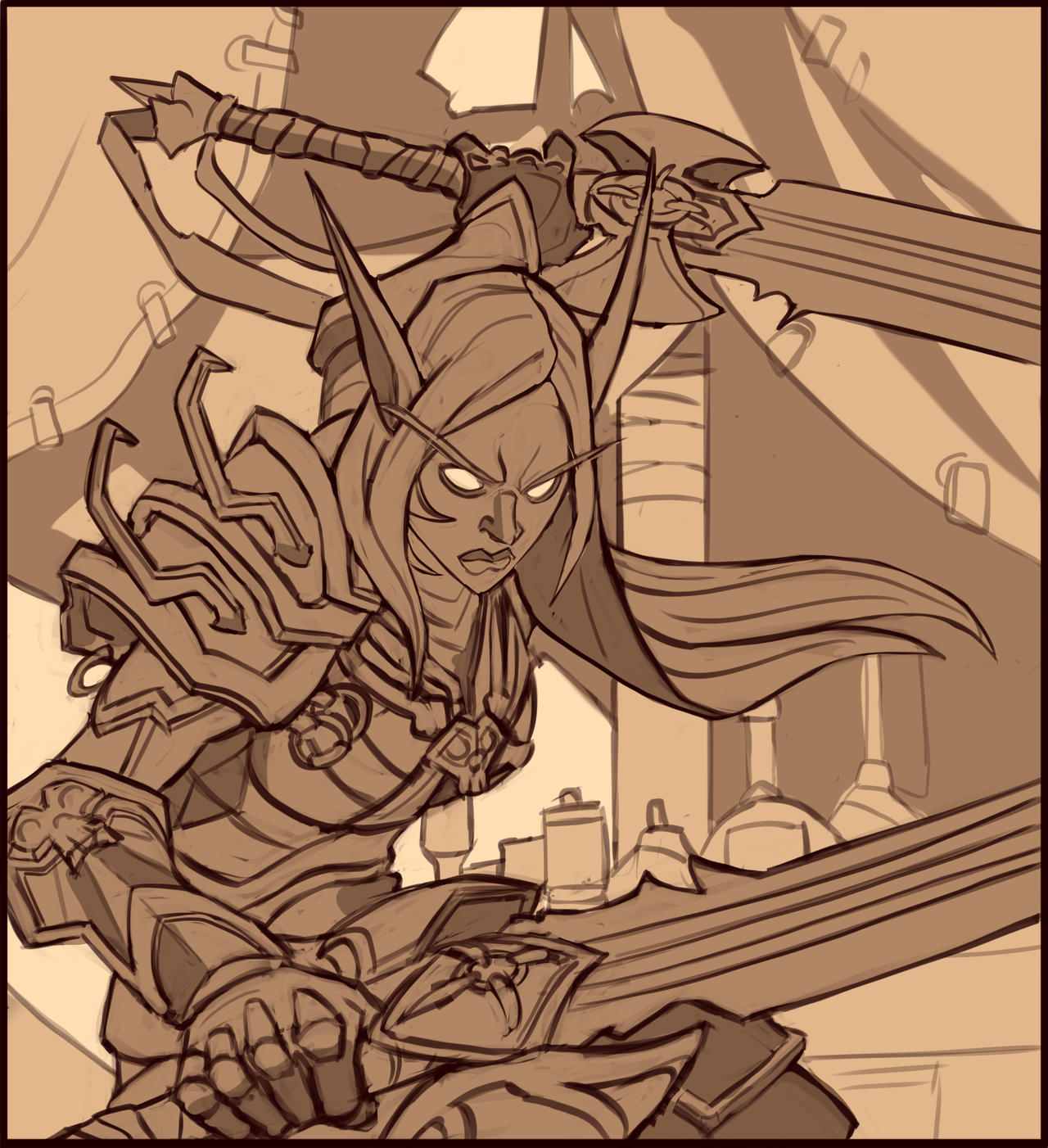 Hs Line Drawing HS Line Study by josephpennockart on DeviantArt
