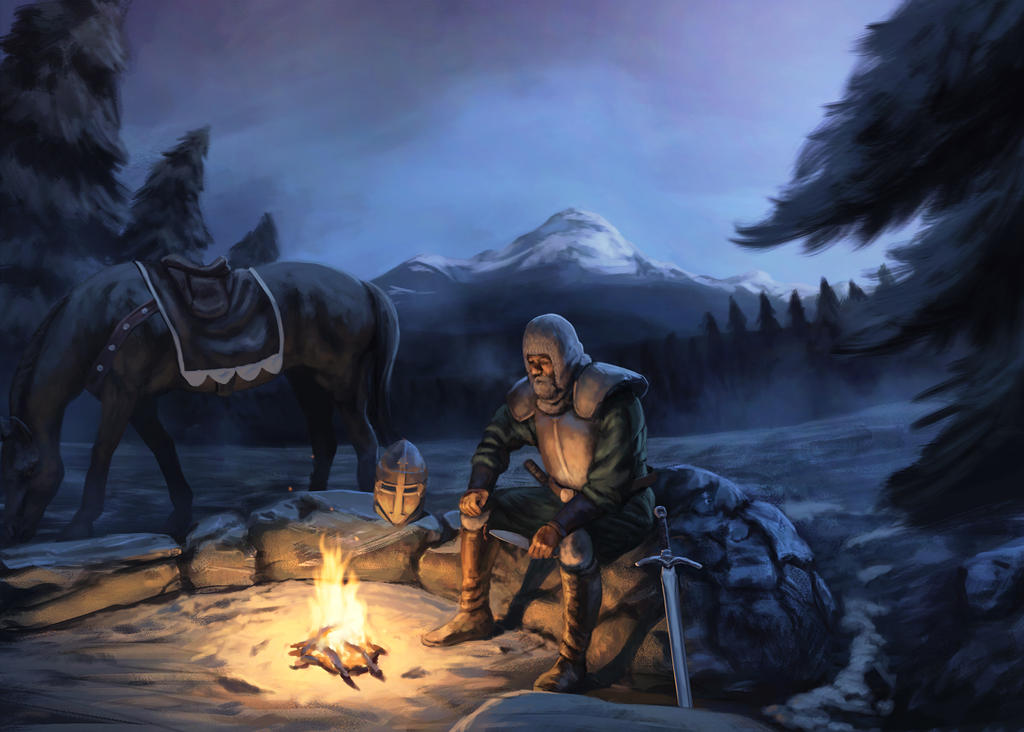 Knight stop by Hominid-9 on DeviantArt