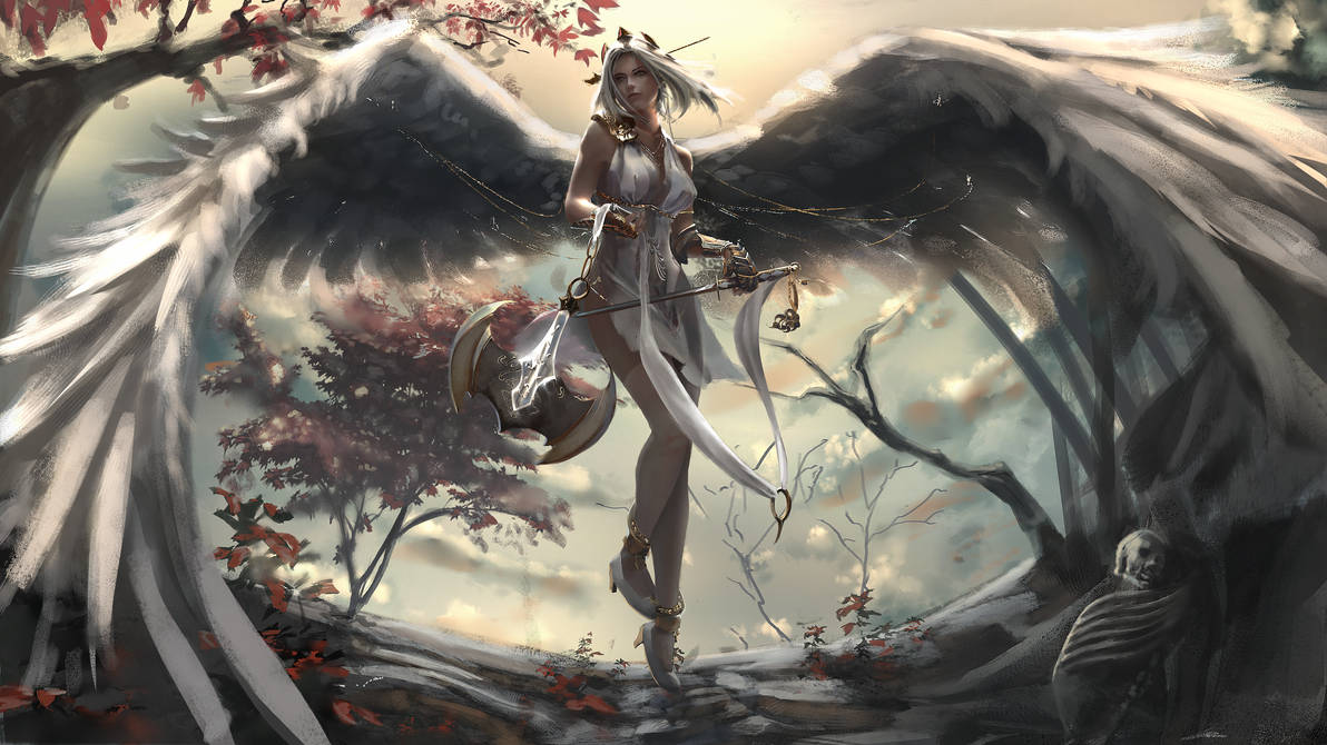 Angel by FloatingLeaf243 on DeviantArt