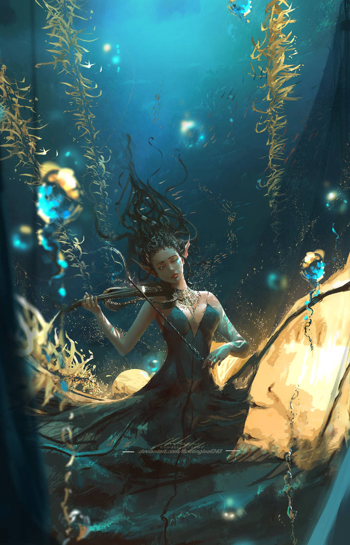 Water Dress by FloatingLeaf243 on DeviantArt
