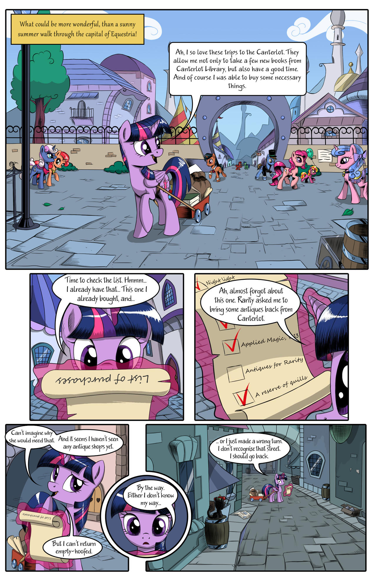 Talisman for a pony: Page 01