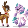 Blitzen and Galarian Ponyta