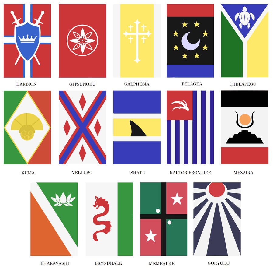 Flags by DarkLordStan on DeviantArt
