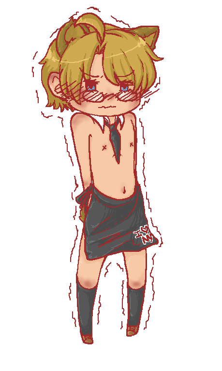 APH-- Chibi!US - ''I hate you, jerk!''